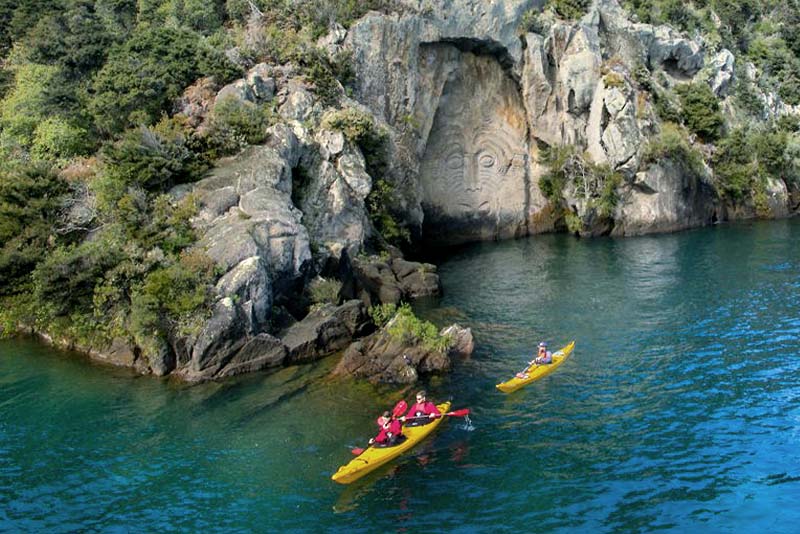 Mine Bay Rock Carvings-Right